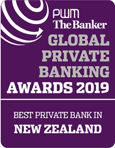 Global Private Banking Award 2019 - Best Private Bank in New Zealand