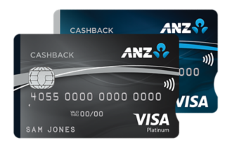 ANZ Cash back credit cards