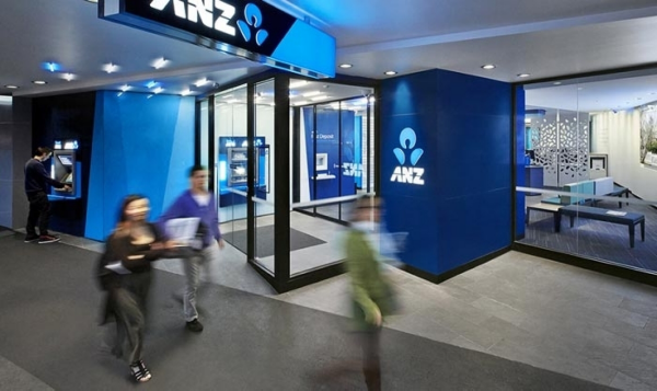 The exterior of an ANZ branch