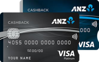 ANZ Cash back credit cards