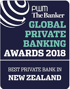 Global Private Banking Award 2018 - Best Private Bank in New Zealand