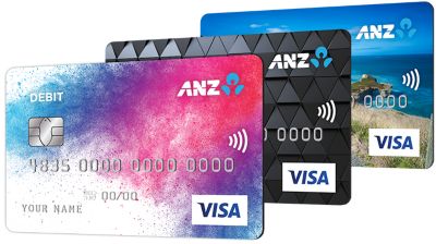 anz overseas travel debit card