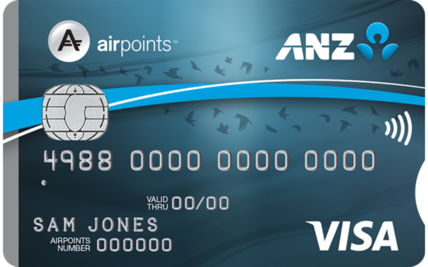 ANZ Airpoints Visa, Credit cards